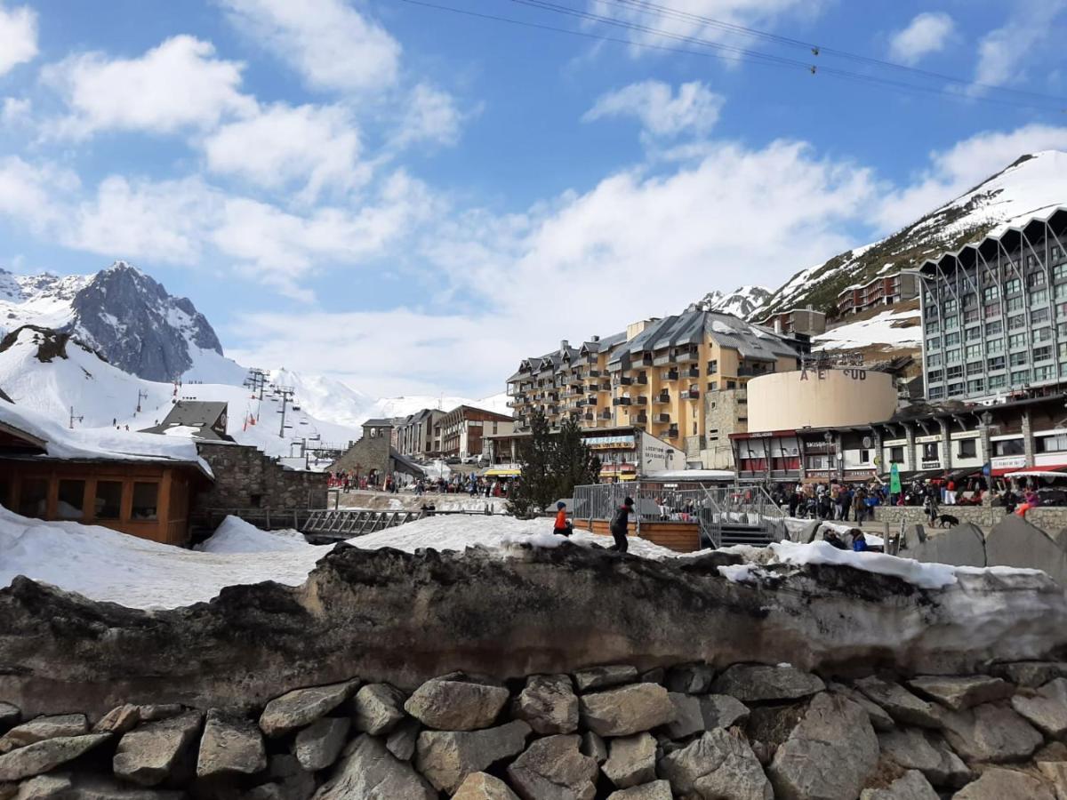 Studio La Mongie Au Pied Des Pistes Parking Couvert Экстерьер фото